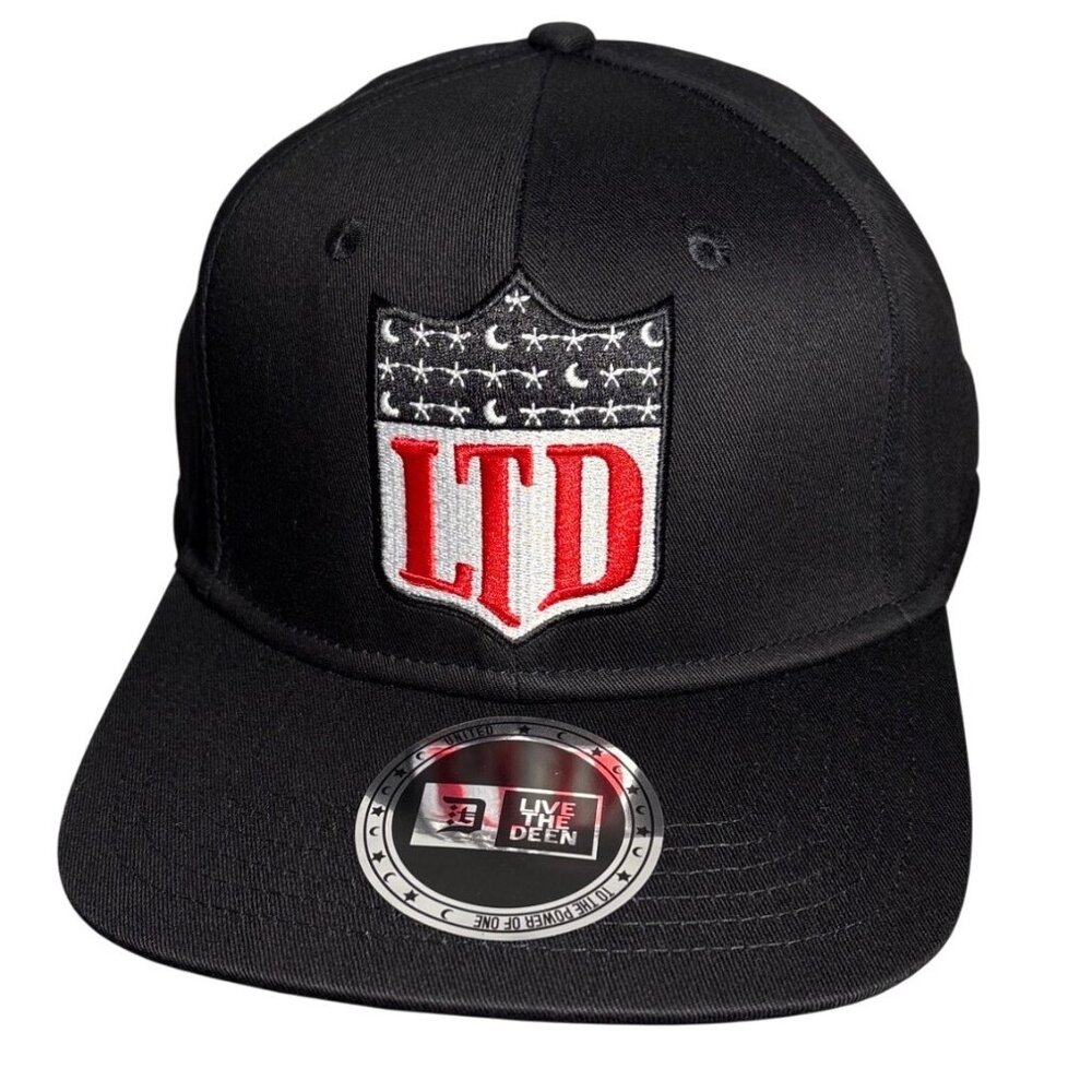 LTD Black Snapback Hat Adjustable Fit Live The Deen Branding
